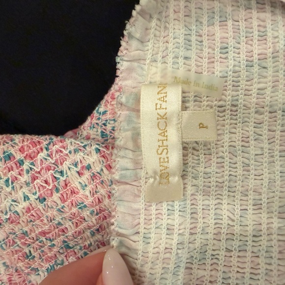 LoveShackFancy Pink Floral Tiered Maxi Dress - Picture 3 of 4